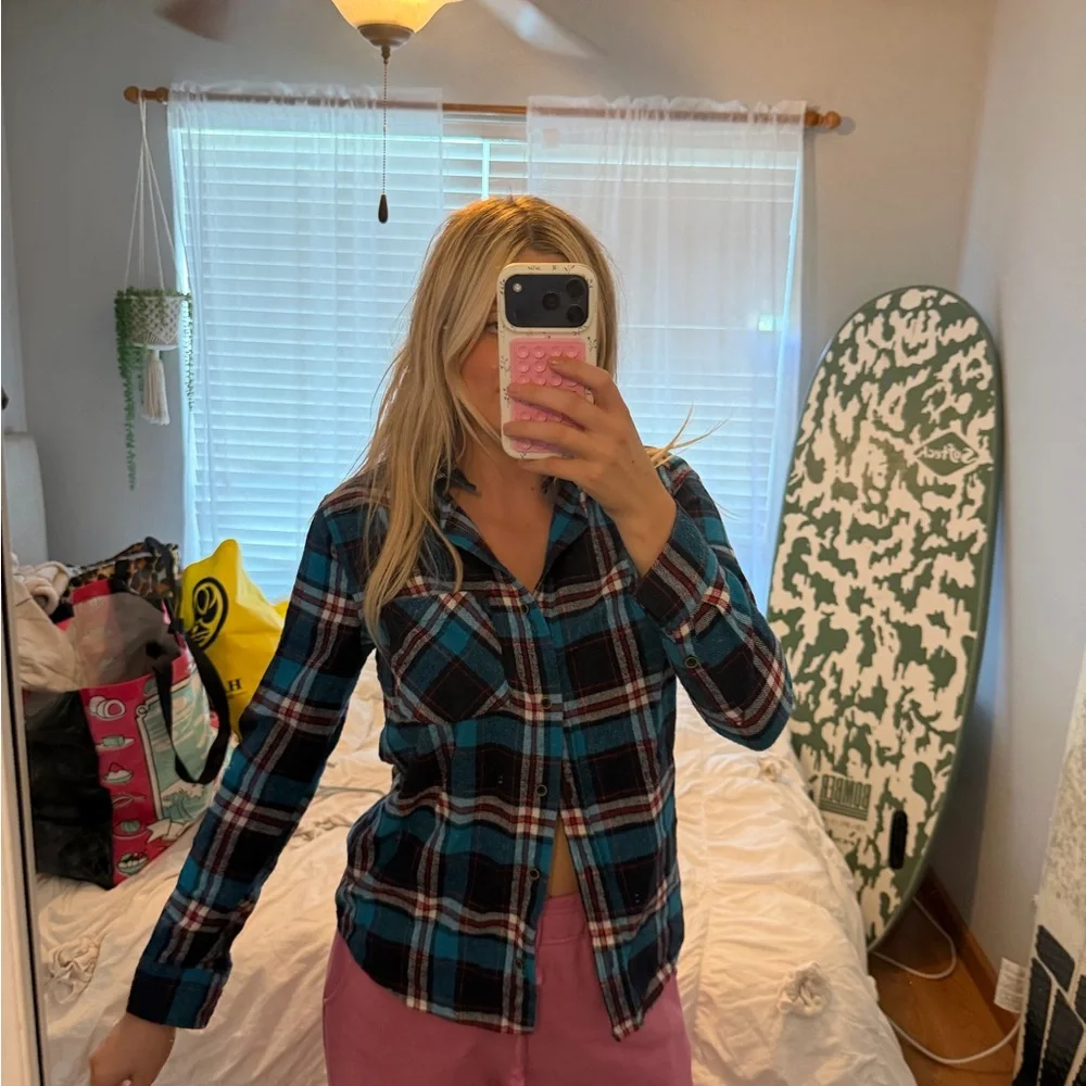 FOREVER 21 plaid shirt - Picture 5 of 11